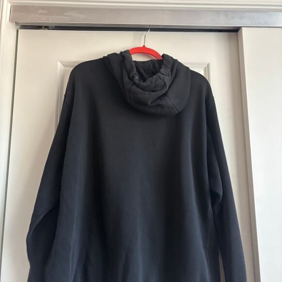 Nike Club Fleece Men's Pullover Hoodie Sz XL Black Athleisure - Picture 2 of 10
